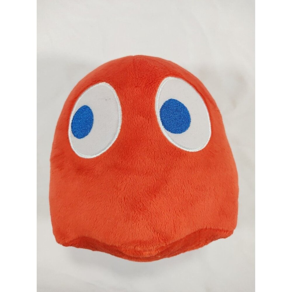 Ms Pac-Man Blinky Shadow Face Red Video Game XL T-Shirt Stuffed Plush Ghost Toy - Picture 2 of 12